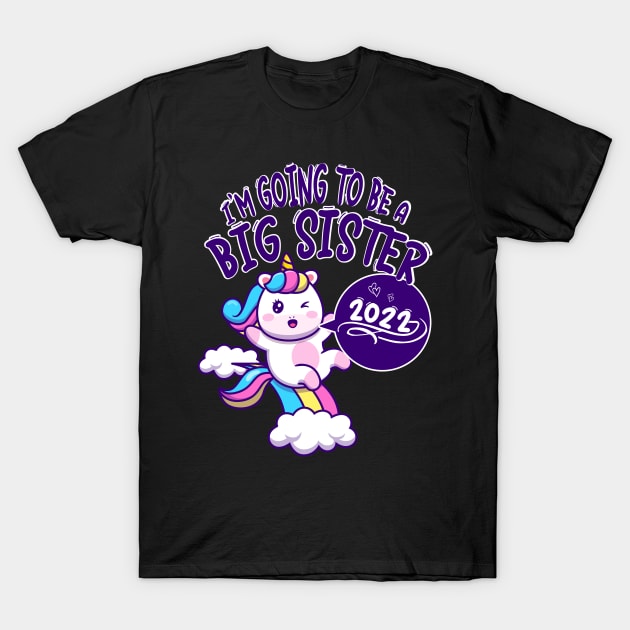 Promoted to Big Sister 2022 T-Shirt by alpmedia